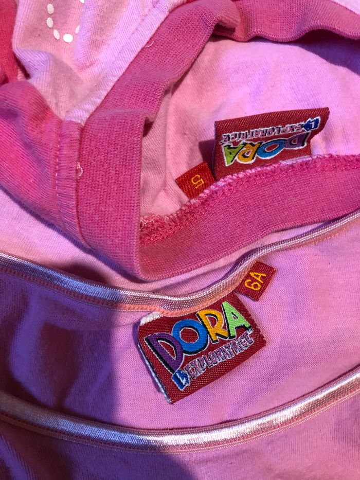 Lot Pyjamas dépareillé Dora 5/6 ans - photo numéro 6