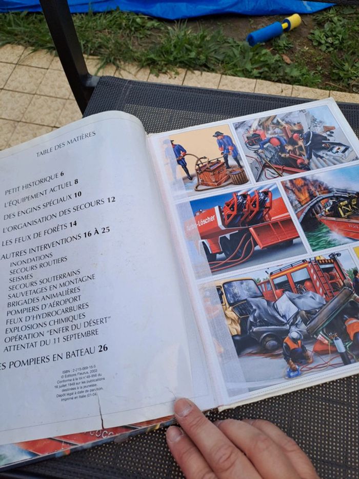 Livre la grande imagerie les pompiers - photo numéro 5