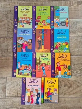 Lot de livres romans c'est la vie Lulu