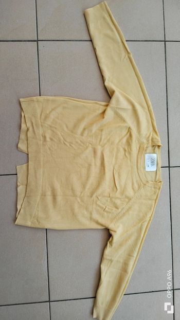 Pull jaune