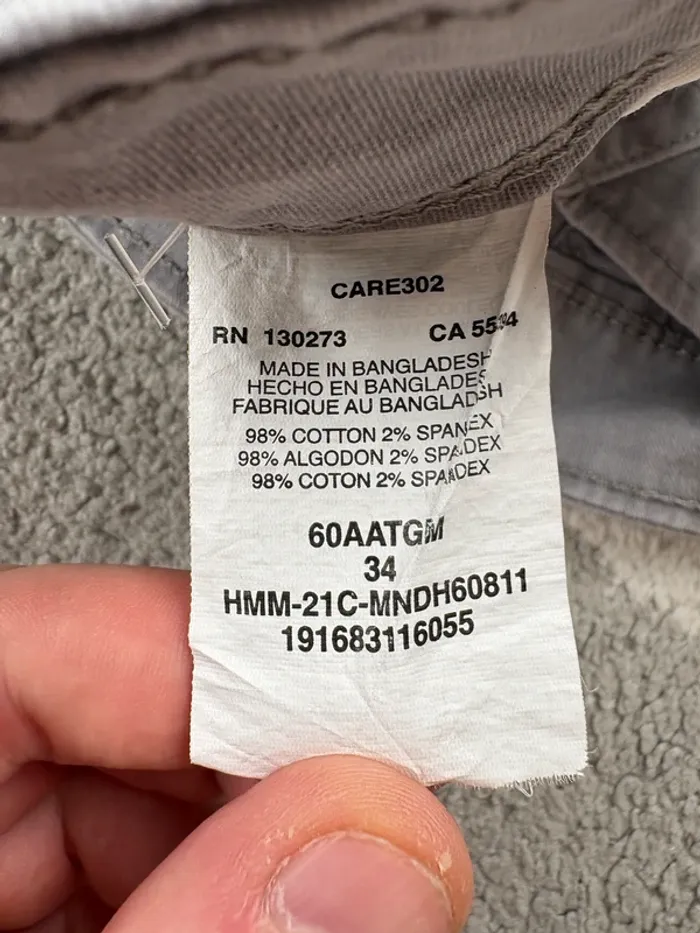 Short cargo Wrangler | Gris | Taille W34 - photo numéro 5