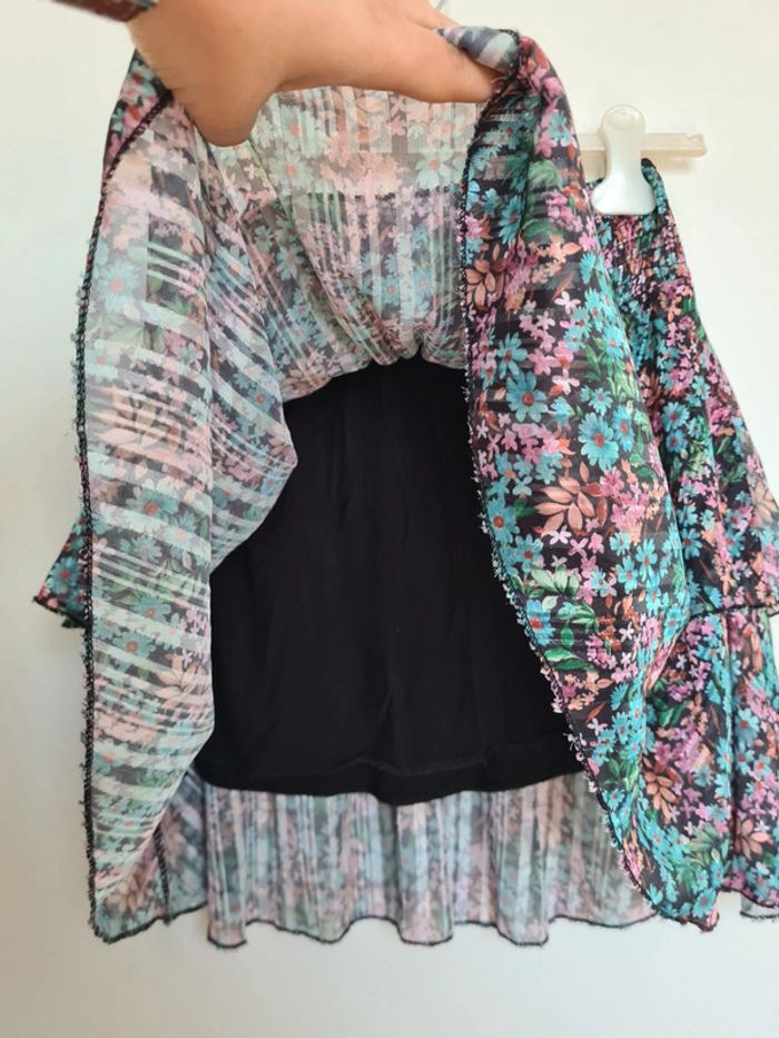 Jupe fleurie à volants - Taille unique - photo numéro 3