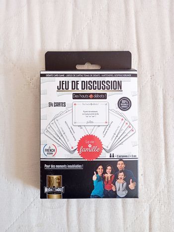Jeu de discussion La vie en famille 