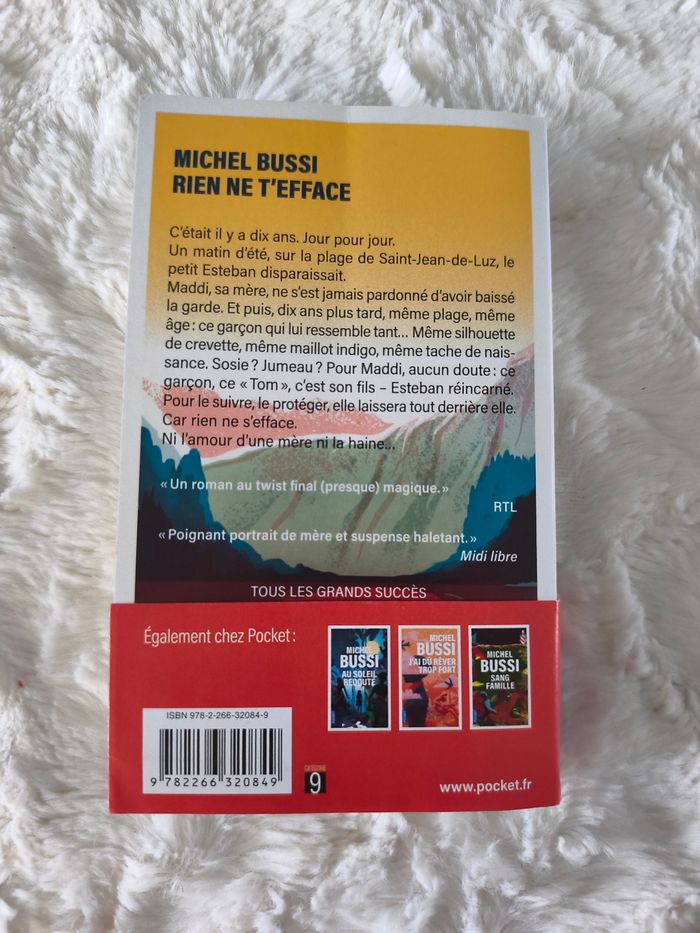 Rien ne t'efface Michel Bussi - photo numéro 3