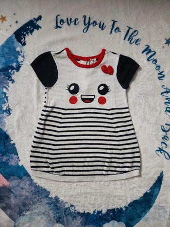 Robe hiver manches courtes Orchestra 18 mois 81 cm