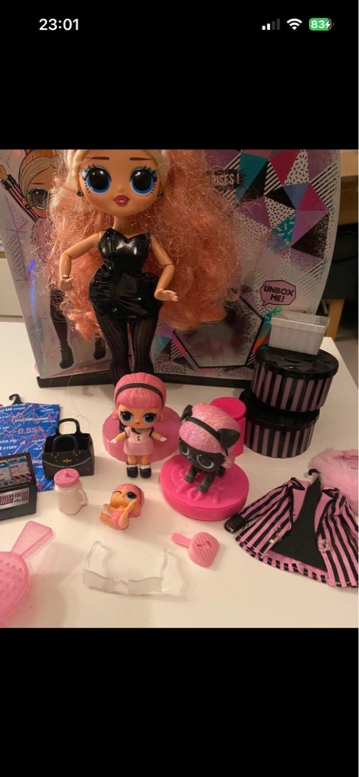 MGA Entertainment OMG Winter Chill Big Wig & Madame Queen (LOL Paillettes) - photo numéro 2