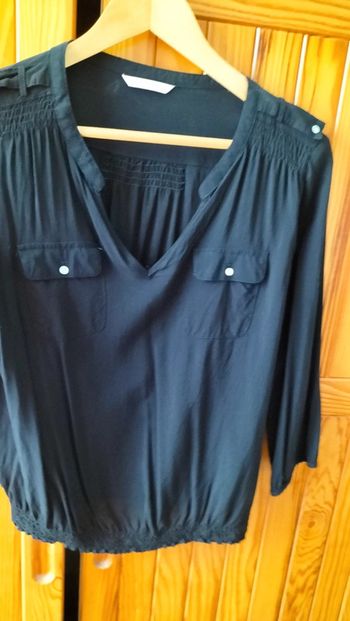 Blouse noir T38