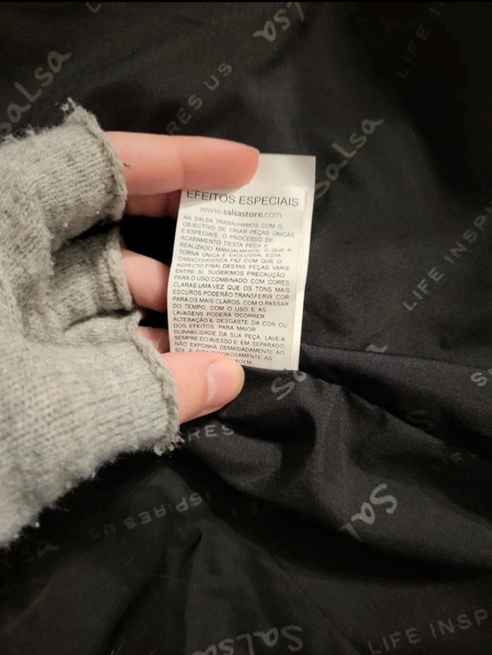 Veste en cuir de mouton noir ! - photo numéro 19