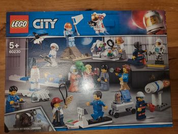 Lego city space figurines.