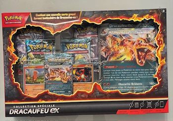 Pokémon - Coffret Dracaufeu EX (5 boosters)