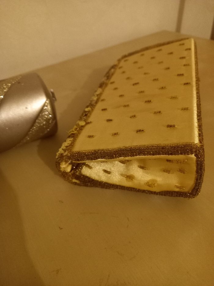 Sac festif doré - photo numéro 5