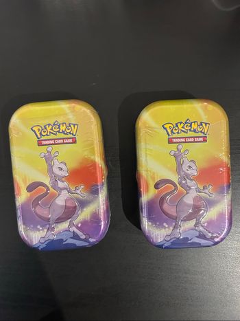 Lot de 2 mini tins pouvoir de kanto