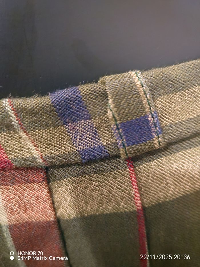 Jupe plissee en laine vintage - photo numéro 5