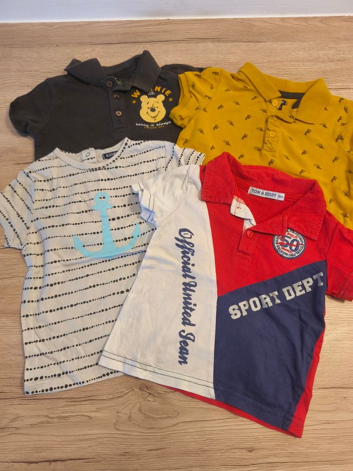 Lot tee-shirt manches courtes 18 mois - photo numéro 2