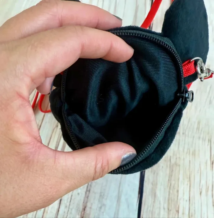 Sacoche Lanière exclusive porte pass annuel (ou magic pass) Disneyland Tokyo tête de Mickey - photo numéro 8