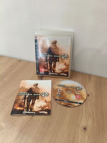 Jeu PS3 call of duty modern Warfare 2