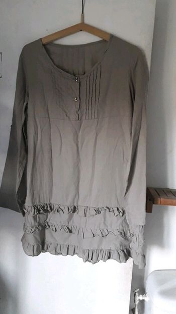 Blouse kaki