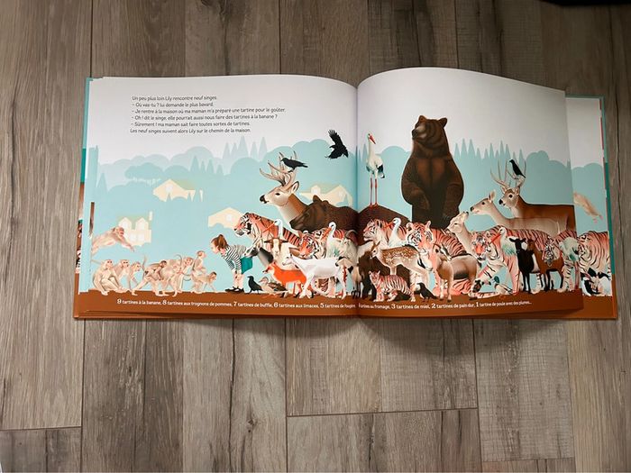 Livre 1,2,3 tartines , très bon état - photo numéro 5