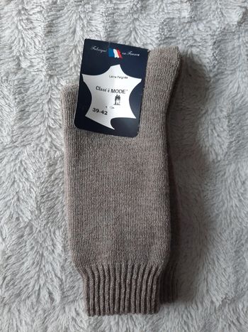 Jolie chaussette en laine peigné 39-42