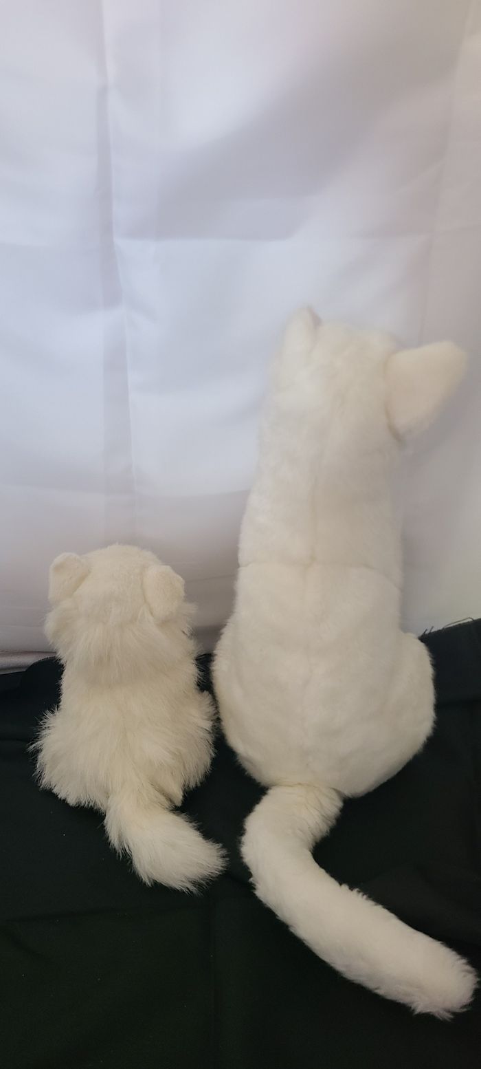 vintage peluche chat Ramsès mascotte publicité Feu Vert - photo numéro 7