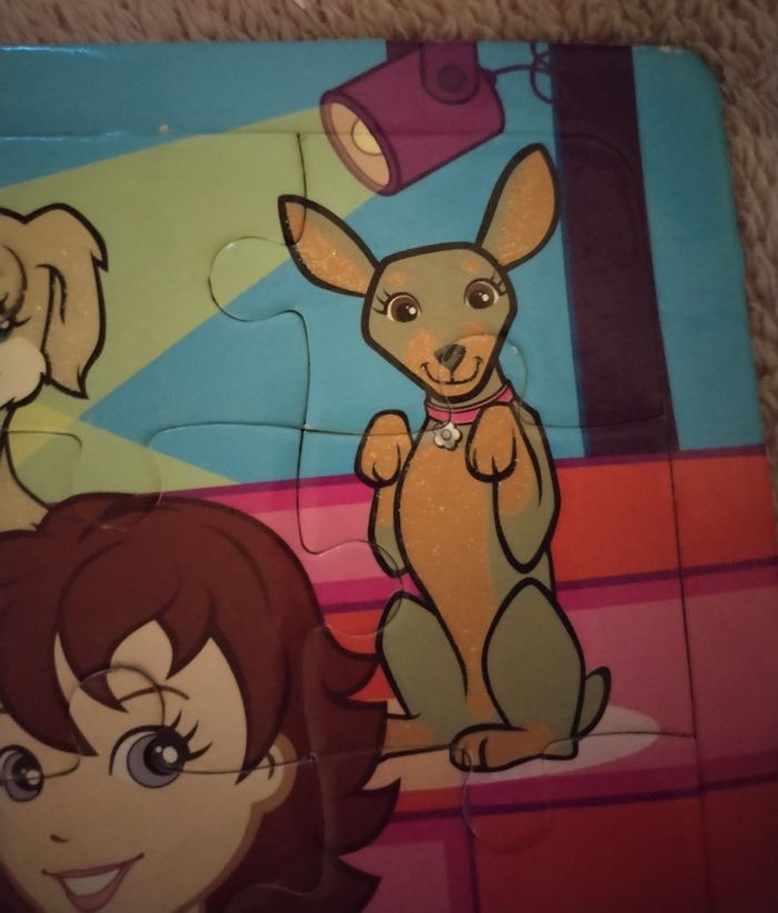 Puzzle "Polly Pocket" 24 pièces en très bon état - photo numéro 4