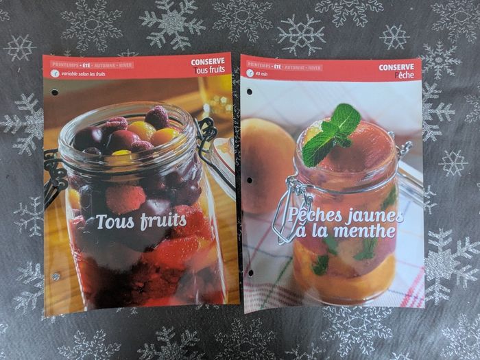 Classeur 69 recettes cuisine compotes, confitures et conserves - photo numéro 5