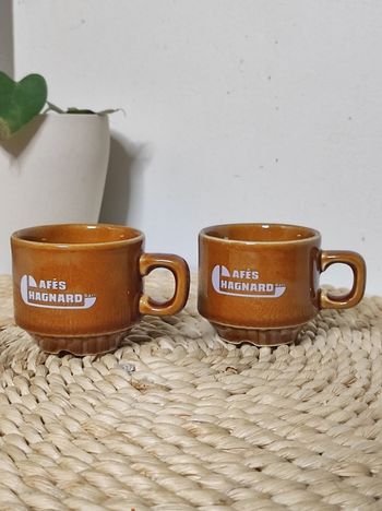 Tasses à café vintage porcelaine