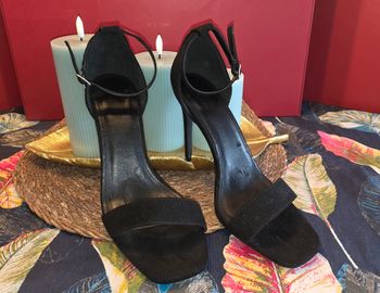 Escarpins velours noir 39