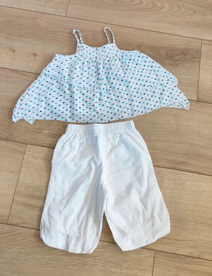Ensemble débardeur et pantalon 6 mois - photo numéro 3