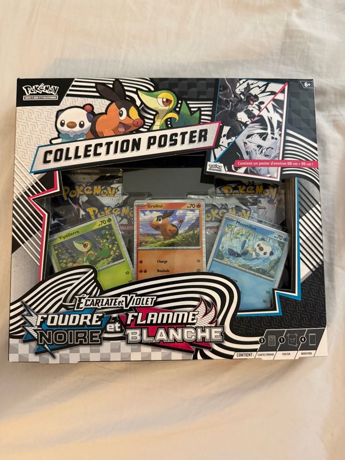 Pokémon : Collection Poster Unys du JCC Pokémon - scellé et complet