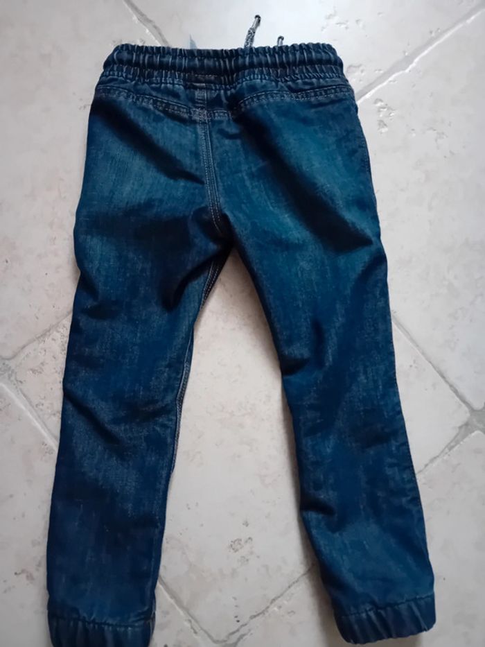 Pantalon jean doublé polaire - photo numéro 5