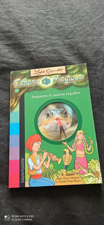 Livre serpents et autres reptiles