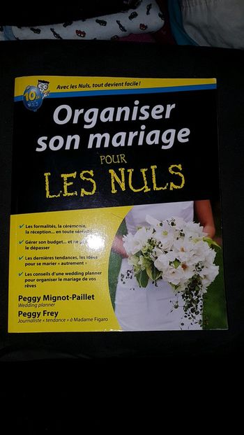 Livre organiser son mariage pour les nuls