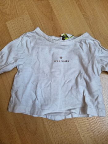 Tee-shirt bébé fille 