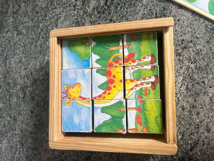 Puzzle en bois animaux - photo numéro 5