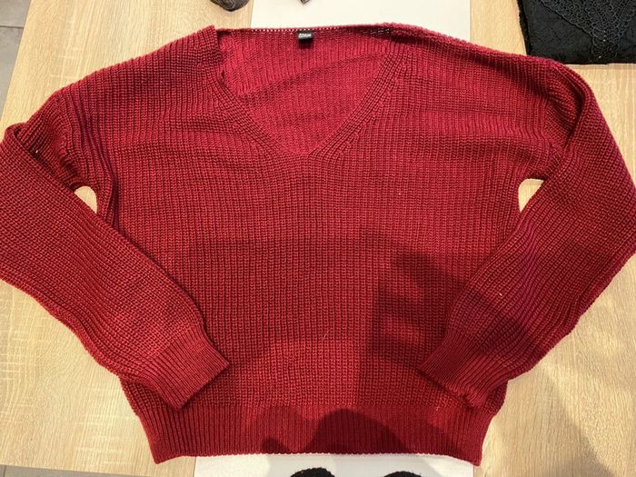 Pull Bordeaux