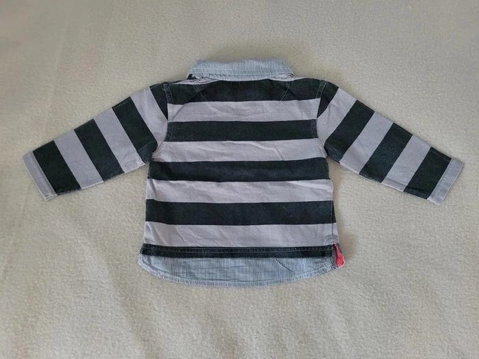 lot de 2 Polo manches longues 12 mois - photo numéro 4