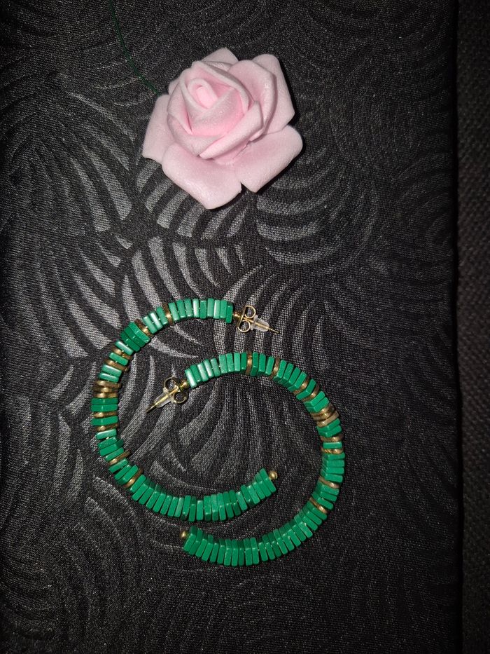 Boucle d'oreille créole bohm