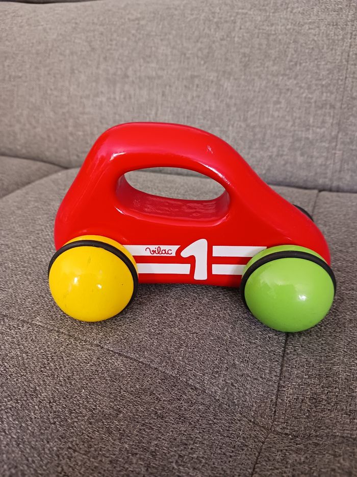 Voiture 1er âge en bois Vilac - photo numéro 2