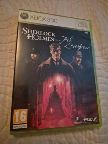 Sherlock holmes et Jack l'éventreur xbox 360