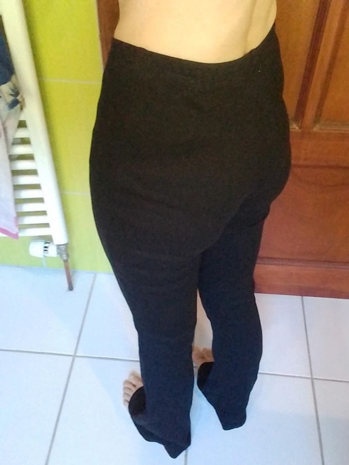 Legging noir femme patte d'éléphant Undiz - photo numéro 8