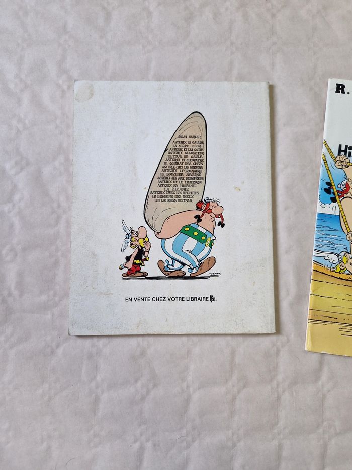 Lot de 2 bd asterix vintage , Asterix et les Normands , asterix histoires de pirates - photo numéro 5