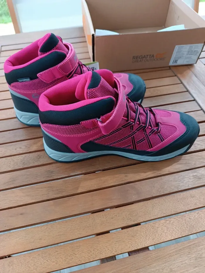 Chaussures de randonnée rose taille 39 - photo numéro 3