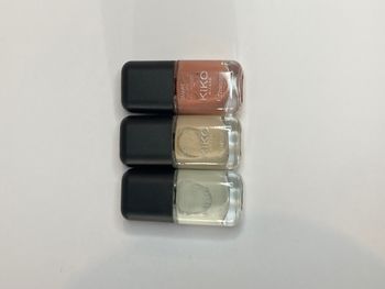 Lot de 3 vernis KIKO Milano – Smart Fast Dry Nail Lacquer