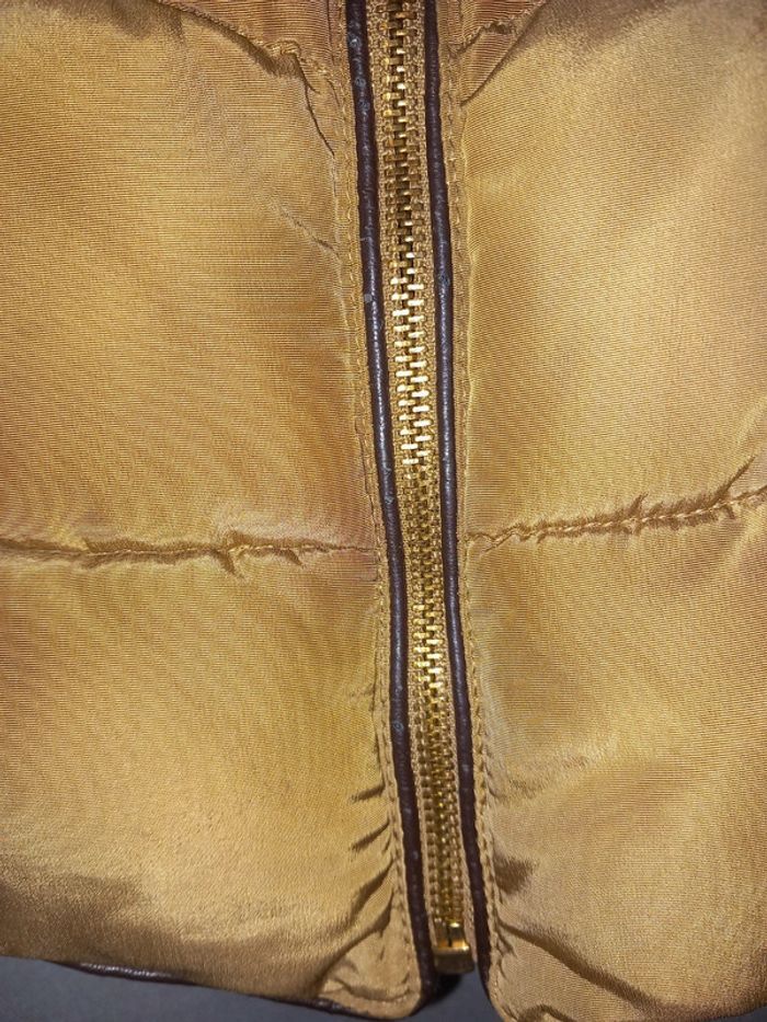 Doudoune femme marron camel zara S 36 - photo numéro 5