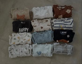 Lot 12 pyjamas 3 mois