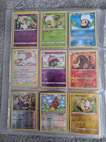 Lot de carte pokemon reverse Kirlia Blancoton Aflamoir Tritonde Couafarel