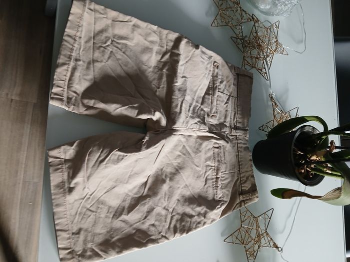 SHORT CHINO BEIGE KIABI - photo numéro 3