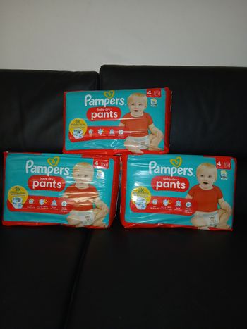 3 Paquets de Couches Culottes (126 Couches)