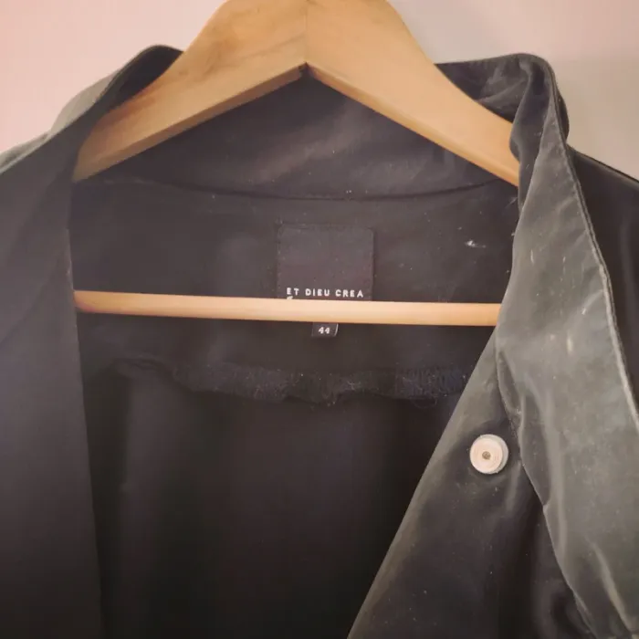 Long manteau imperméable ET dieu créa la femme T44 - photo numéro 5